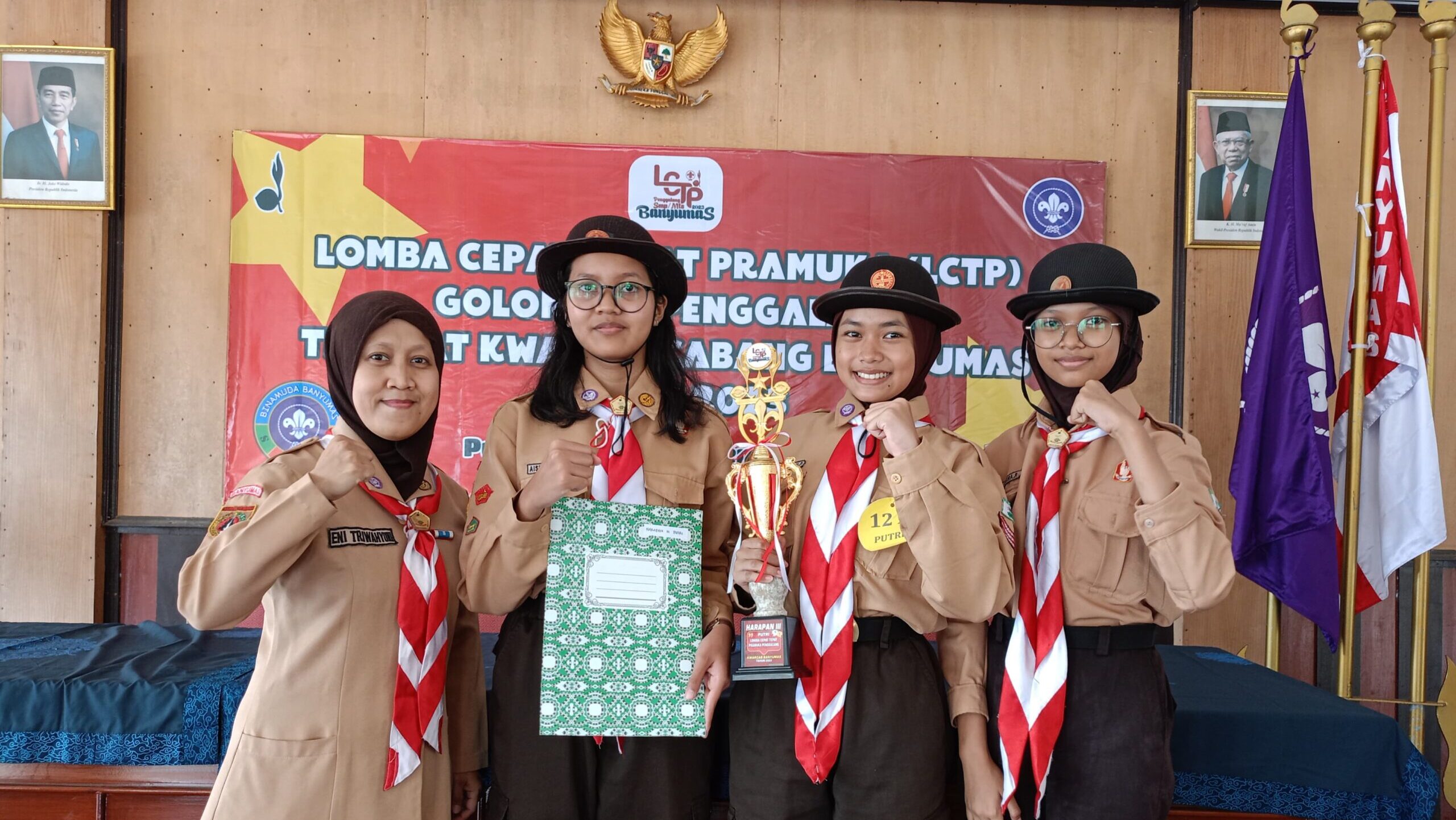 Raih Harapan 3, Tim Pragespro Cemerlang di LCTP Kwarcab Banyumas: Kisah Inspiratif Perjuangan dan Dedikasi Pramuka Muda